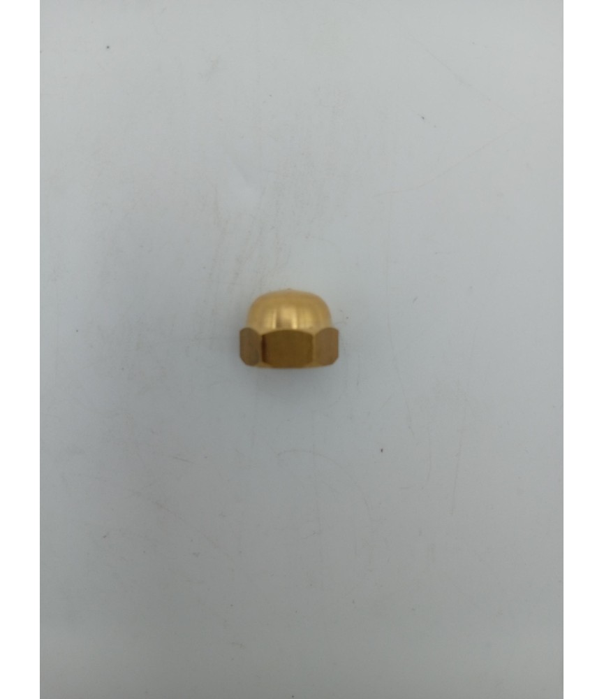 TUERCA CIEGA LATON 27/M 10 ORO