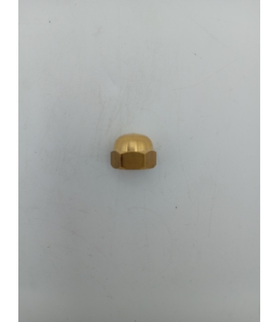 TUERCA CIEGA LATON 27/M 10 ORO