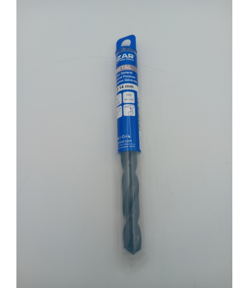 BROCA ACERO RAPIDO HIERRO Nº14 REBAJADO
