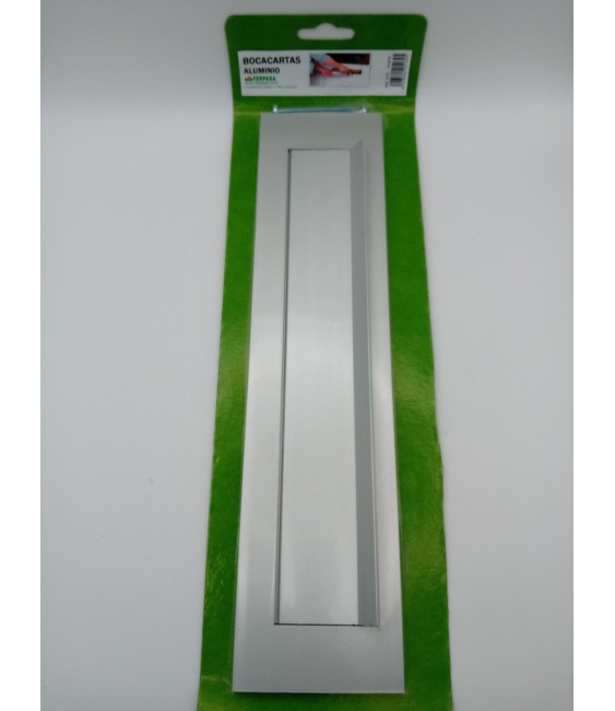 BOCACARTAS ALUMINIO PLATA