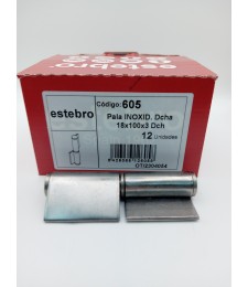 BISAGRA ALETA 18X100X3 INOX IZDA. RF.604