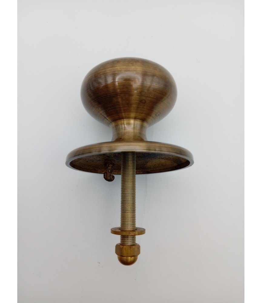 POMO PUERTA PATINADO DE 65X80 MM 13502