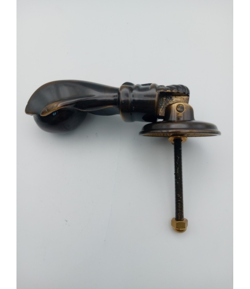 LLAMADOR MANO BRILLO/PATINADO 140MM