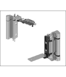 KIT BISAGRA HOJA PASIVA OSCILO PLATA V2017