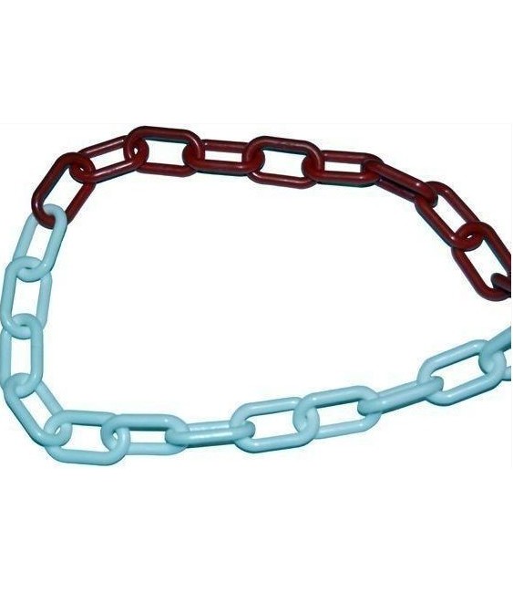 METRO CADENA PLASTICO BICOLOR 6MM.