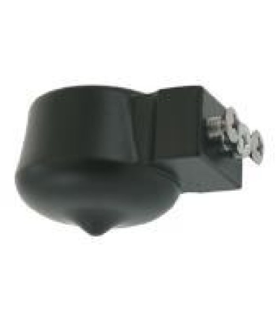 SOPORTE FINAL ALUMINIO DIAMETRO 32mm NEGRO