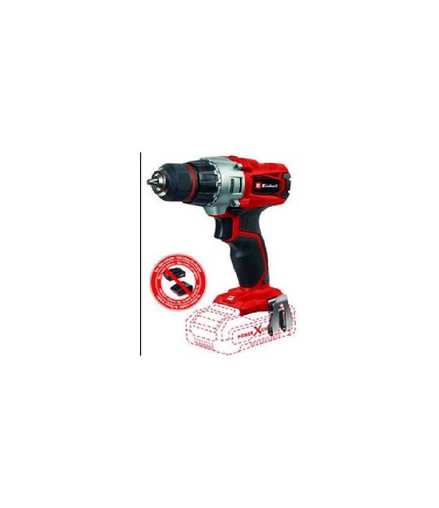 EINHELL TALADRO INALAMBRICO TE-CD 18/2 LI SOLO RF: 4513833 | Herrajes HE