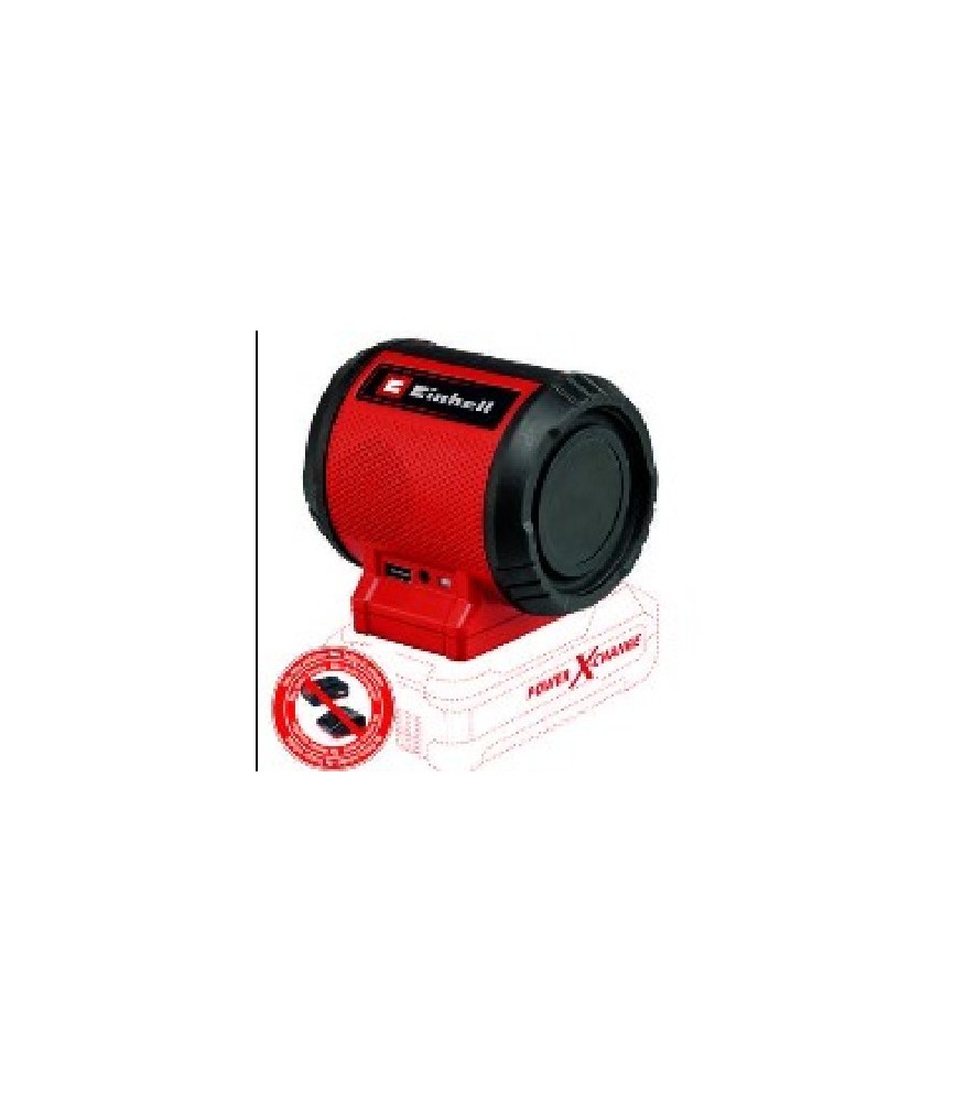 EINHELL ALTAVOZ RADIO TC-SR 18 Li BT - Solo | Herrajes HE