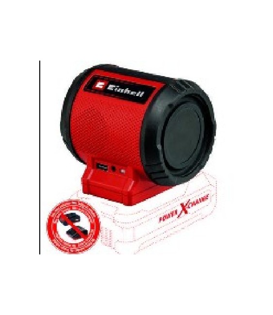 EINHELL ALTAVOZ RADIO TC-SR 18 Li BT - Solo
