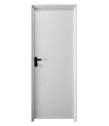 PUERTA DOBLE CHAPA 1000X2000 BLANCA DCHA