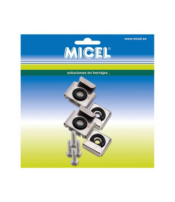 BLISTER SOPORTE ESPEJOS SC07 45X25mm ZN