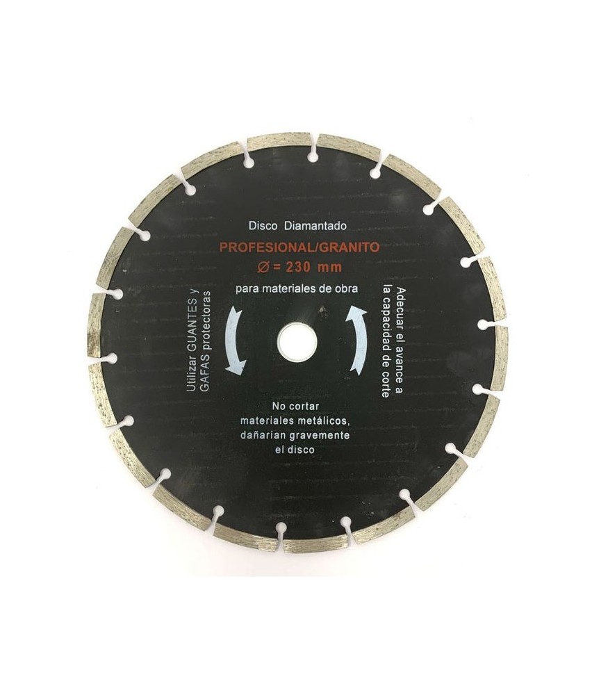 DISCO DIAMANTE SEGMENTADO 230 SP MEDID