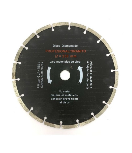 DISCO DIAMANTE SEGMENTADO 230 SP MEDID