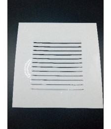 CHAPA REJILLA 30X30 BLANCO