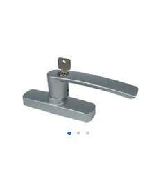 CREMONA GEA 2/P C/LLAVE INT. 84-104MM BLANCO