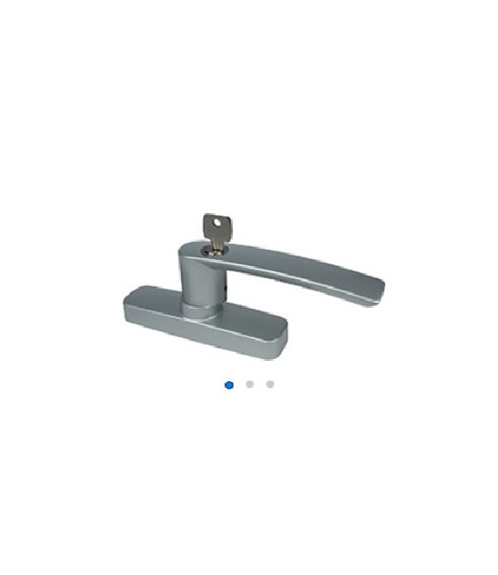 CREMONA GEA 2/P C/LLAVE INT. 84-104MM BLANCO