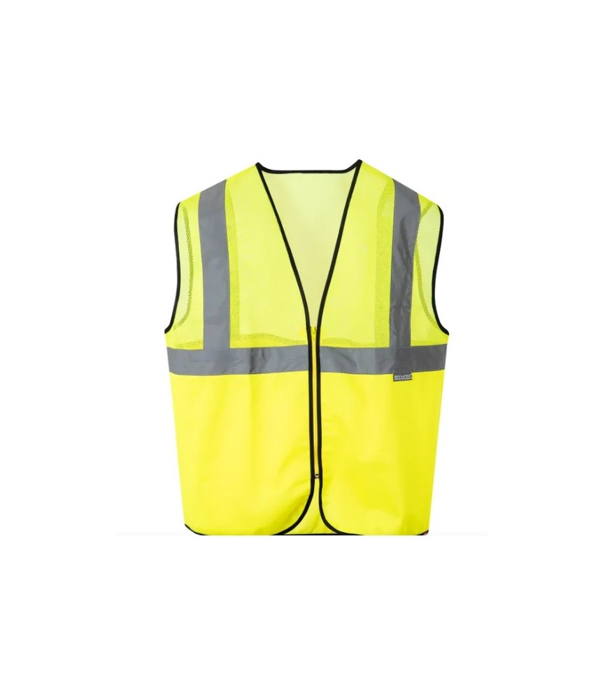 CHALECO REFLECTANTE CON CREMALLERA T.L