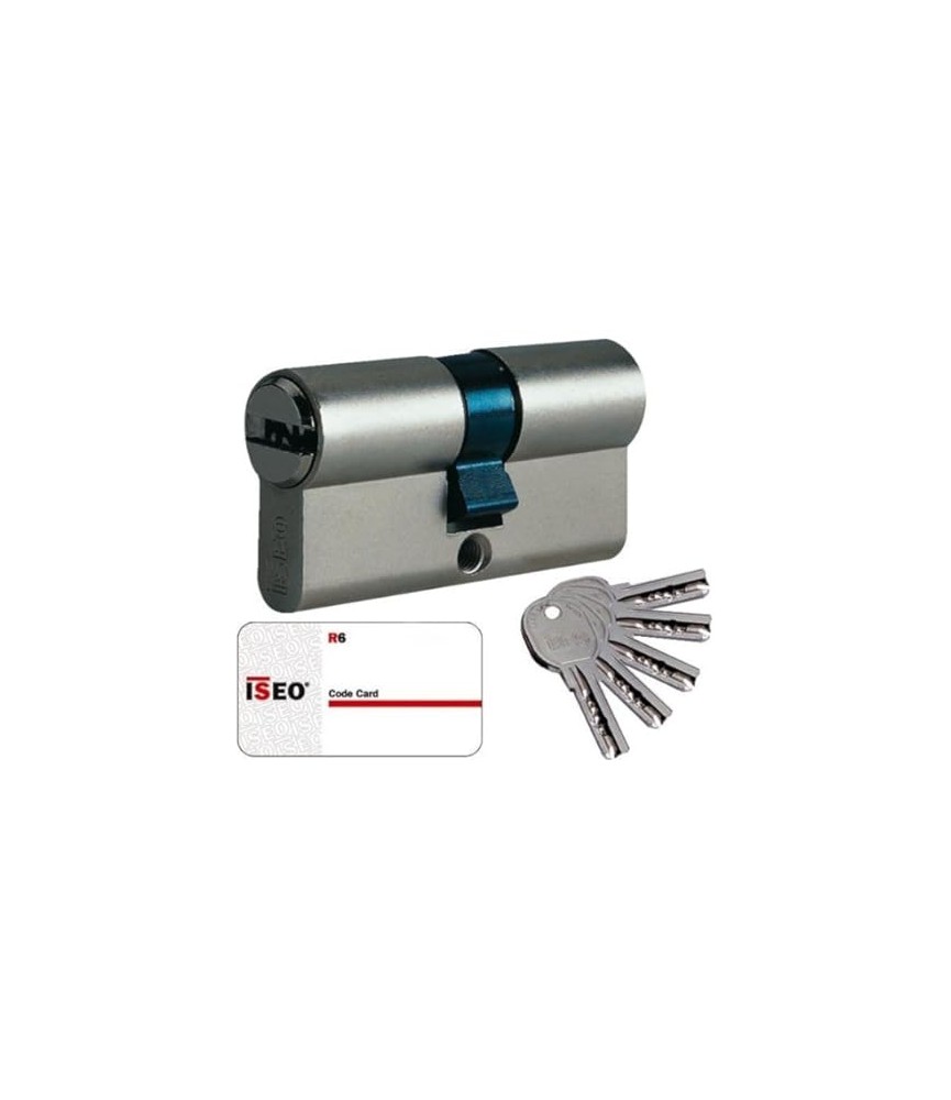 BOMBILLO SEGURIDAD ISEO R6 40X40 DIN30  NIQUEL L/LARGA 5LL IGUALES