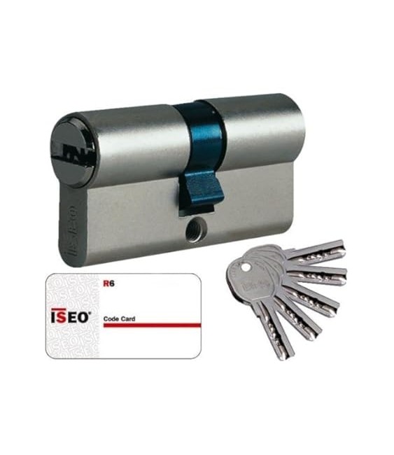 BOMBILLO SEGURIDAD ISEO R6 40X40 DIN30  NIQUEL L/LARGA 5LL IGUALES
