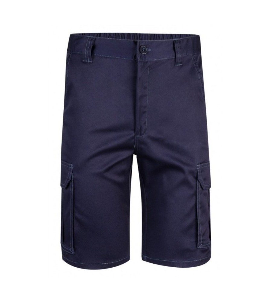 BERMUDA STRETCH MULTIBOLSILLOS AZUL MARINO
