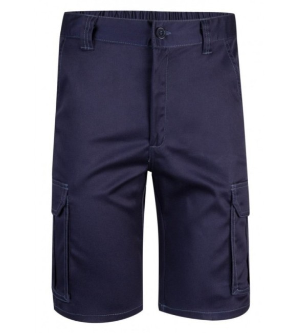 BERMUDA STRETCH MULTIBOLSILLOS AZUL MARINO