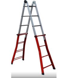 ESCALERA TELESCOPICA ALUMINIO 4X4 | Herrajes HE