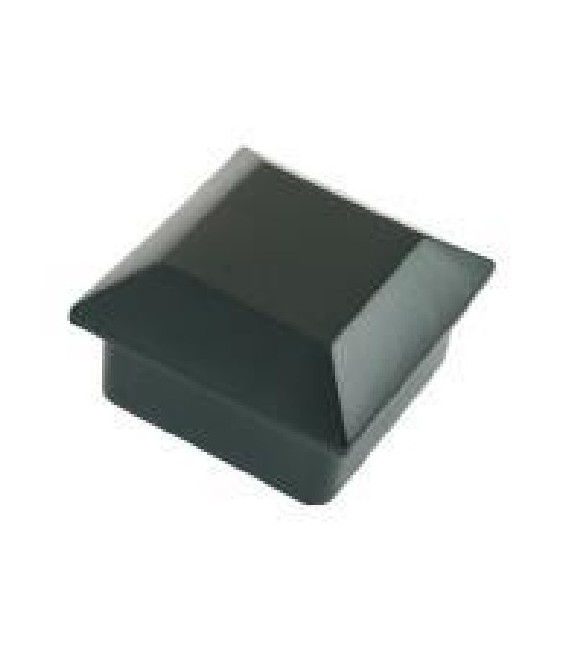 REMATE PIRAMIDE PLANA 70X70 NEGRO | Herrajes HE