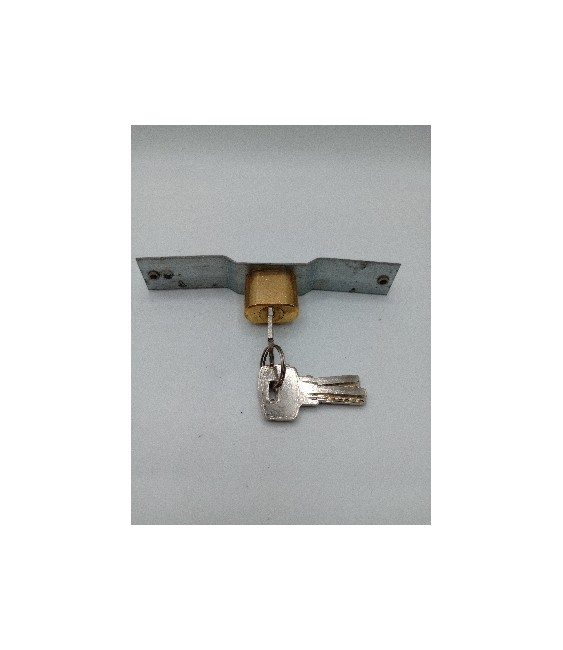 CERRADURA PUERTA REJAS "PROFER" SEGURIDAD LLAVES IGUALES | Herrajes HE