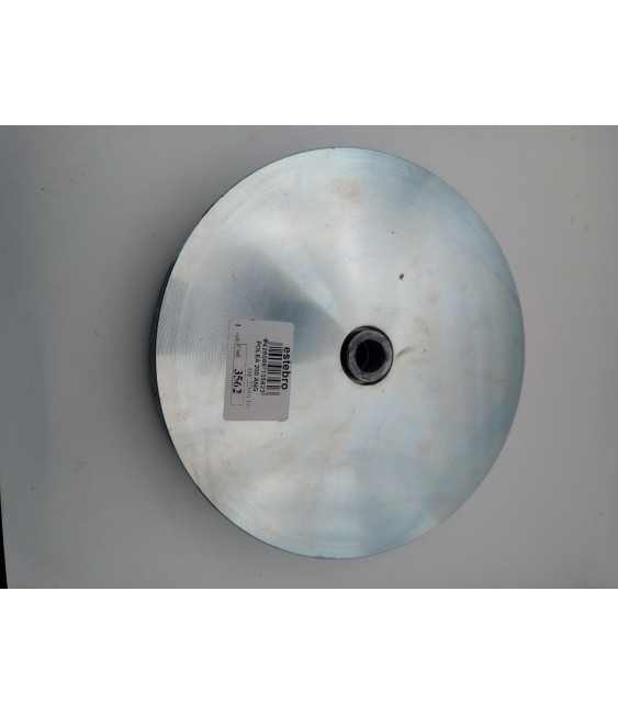 POLEA DOBLE RODAMIENTO 200X20V ANGULO | Herrajes HE