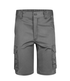 BERMUDA STRETCH MULTIBOLSILLOS GRIS