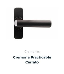 CREMONA CERRATO PRATICABLE NEGRO