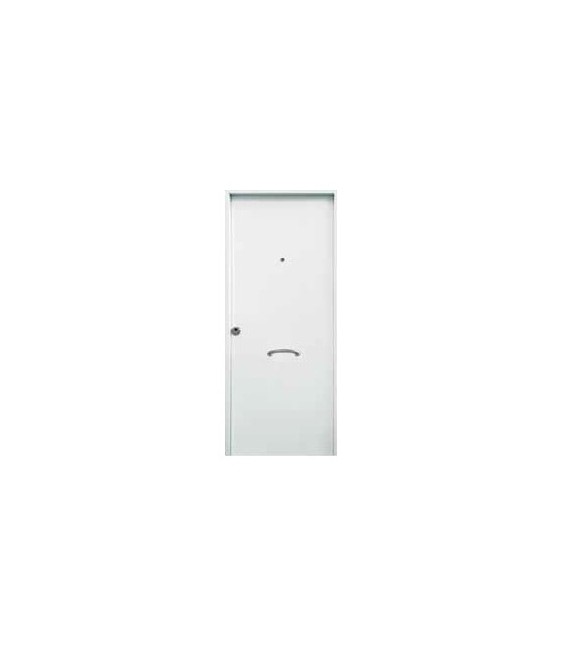 PUERTA NASCOR LISA HOJA 80 3 PTOS BLANCA DCHA REF.20800