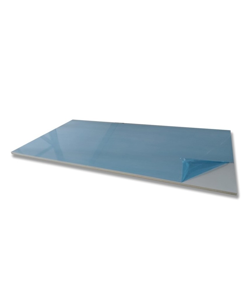 PANEL SANDWICH 3000X1250X10X0.8 PLATA MATE
