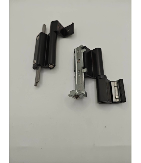 KIT BISAGRAS OSCILO GALICUBE 150KG NEGRO | Herrajes HE