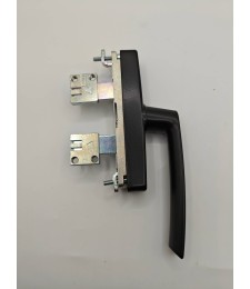 CREMONA GAIA APERTURA EXTERIOR NEGRA | Herrajes HE