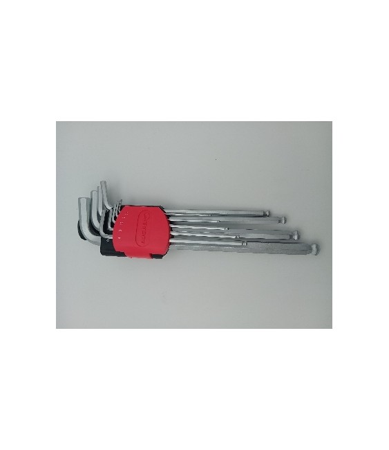 JUEGO LLAVES MACHO HEX RED.XL 9 PZAS 1.5-10 | Herrajes HE