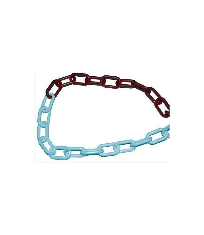 METRO CADENA PLASTICO BICOLOR 8MM.