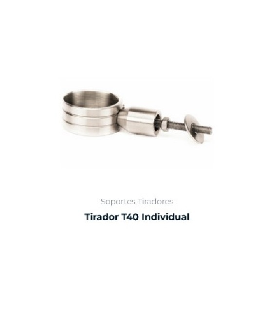 SOPORTE INOX JUEGO SIMPLE REF:1500