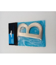 LETRA B 10 CM NIQUEL MATE | Herrajes HE