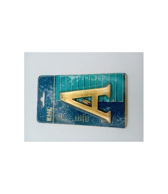 LETRA A METAL 100 MM 1191-100A | Herrajes HE