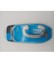 LETRA C 10 CM NIQUEL MATE | Herrajes HE