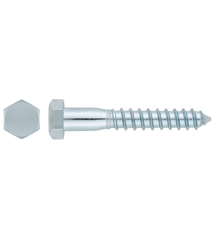 TORNILLO TIRAFONDO CAB. HEX. DIN 571 10X60 | Herrajes HE