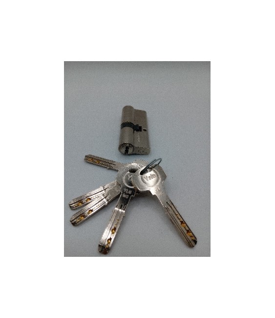 BOMBILLO YALE 30-40 SEGURIDAD NIQUEL LEVA CORTA LL/IGUALES | Herrajes HE