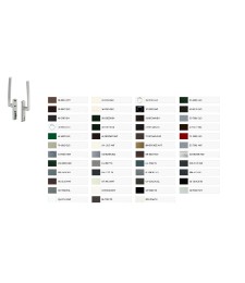 MANILLA DOBLE ELEVABLE PRISMA NEGRO PARA CILINDRO | Herrajes HE