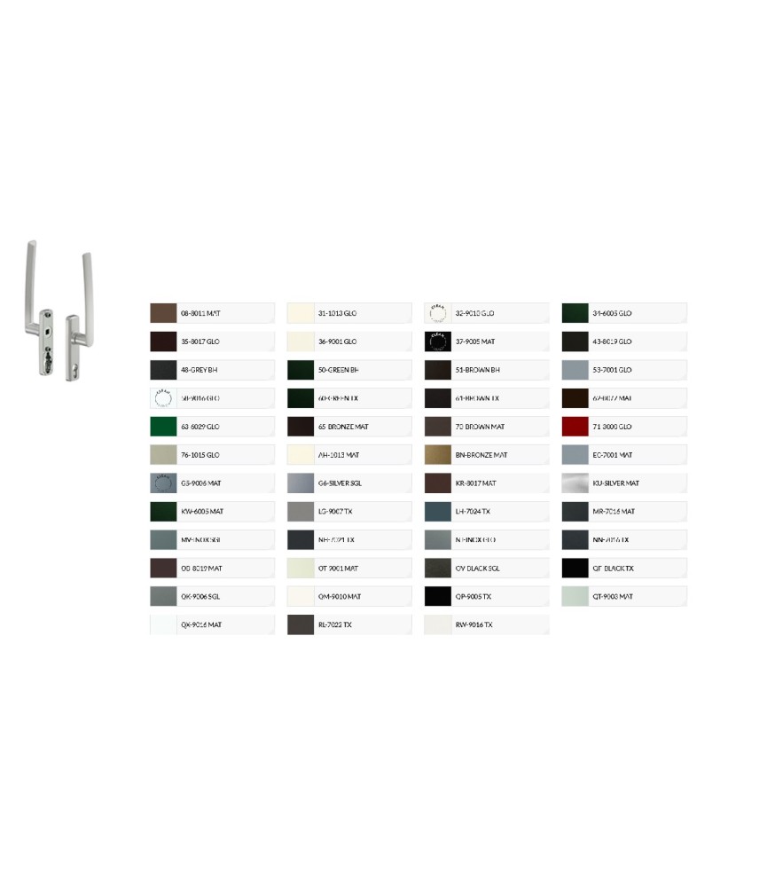 MANILLA DOBLE ELEVABLE PRISMA NEGRO PARA CILINDRO