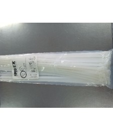 BRIDA NYLON BLANCA 7.6X540  (100 UNID) | Herrajes HE