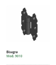 BISAGRA LIBRO FIJA 9010 90X60X3 NEGRO