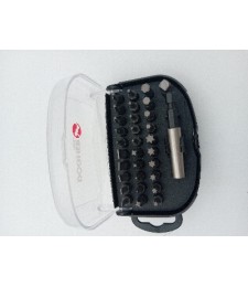 ESTUCHE PUNTAS ATORNILLAR 32 PZAS | Herrajes HE