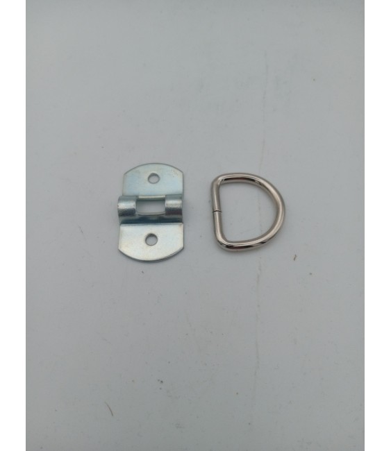 PIQUETE SOLDADO + ANILLA SUJECCION TOLDOS 4X25MM | Herrajes HE