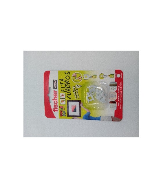 FIJACUADROS BLANCO BLISTER 8UDS | Herrajes HE